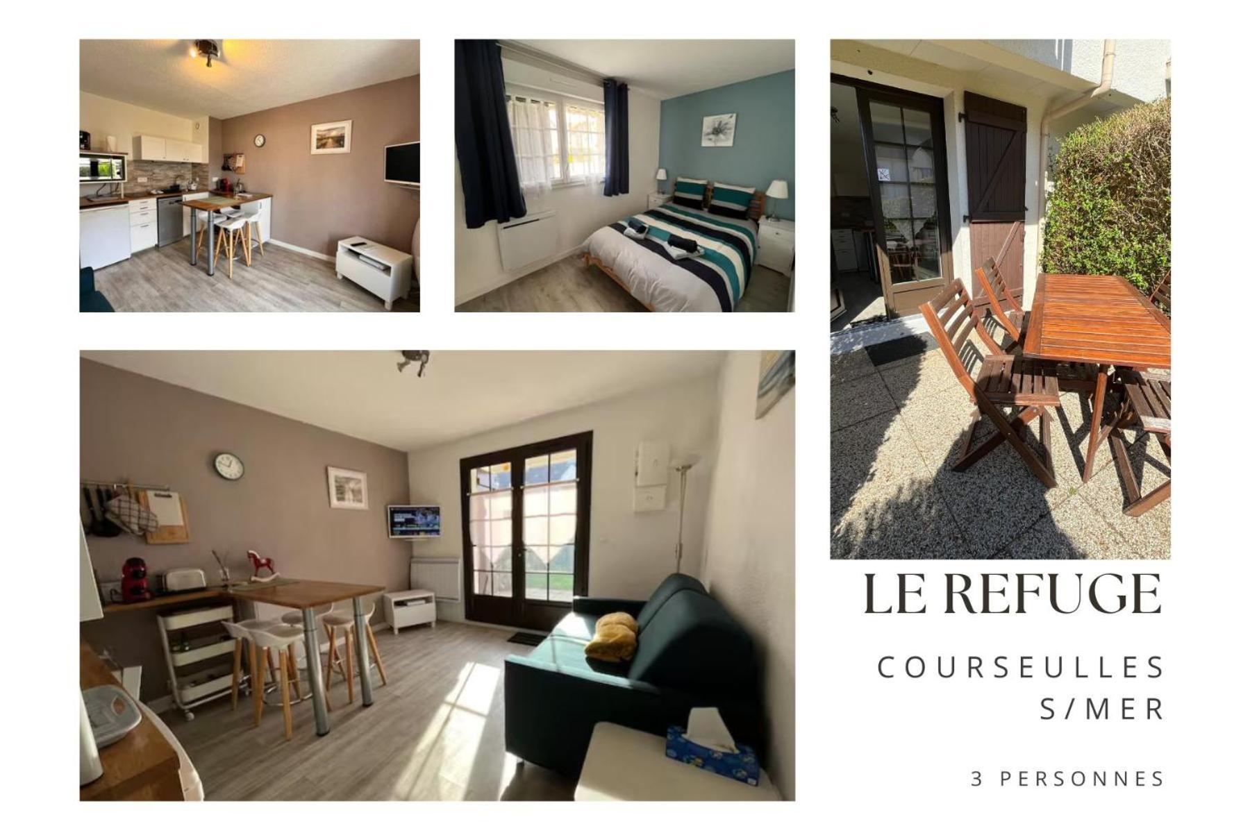 쿠르쇨 쉬르 메르 Le Refuge Marin 아파트 외부 사진